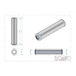 Filtre hydraulique SH51301