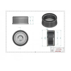 Filtre hydraulique SH51534