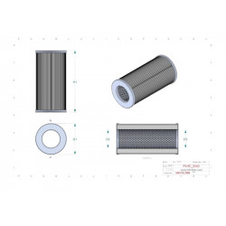 Filtre hydraulique SH52012