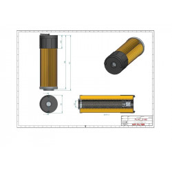 Filtre hydraulique SH63462