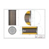 Filtre hydraulique de transmission SH52093