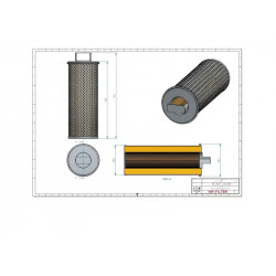 Filtre hydraulique SH52121