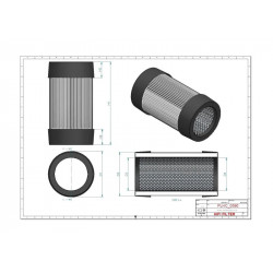 Filtre hydraulique SH52294