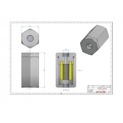 Filtre hydraulique de pilotage SH52319