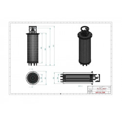 Filtre hydraulique SH52380