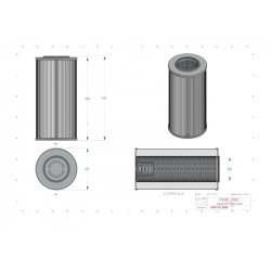 Filtre hydraulique SH52651