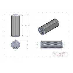 Filtre hydraulique SH53096