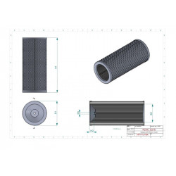 Filtre hydraulique SH53156