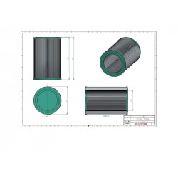 Filtre hydraulique SH53420