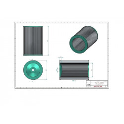 Filtre hydraulique SH53428