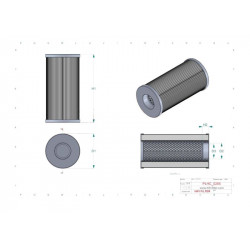Filtre hydraulique SH55500