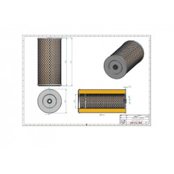Filtre hydraulique de transmission SH56114