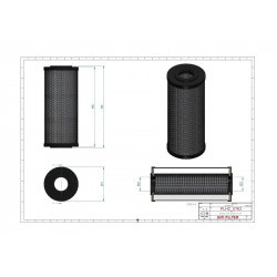 Filtre hydraulique SH56159