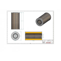 Filtre hydraulique de transmission SH56370
