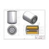 Filtre hydraulique de transmission SH56470
