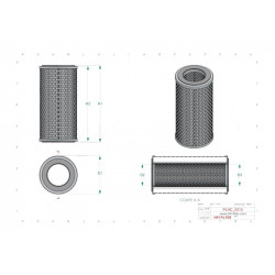 Filtre hydraulique SH56533