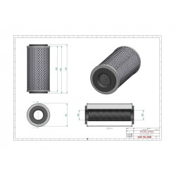 Filtre hydraulique SH57377