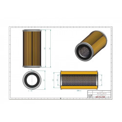 Filtre hydraulique SH59000