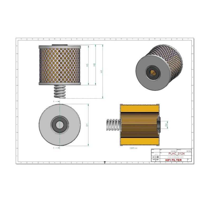 Filtre hydraulique de direction SH59039