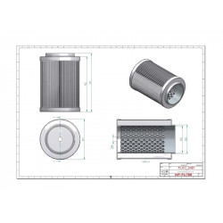 Filtre hydraulique SH60177