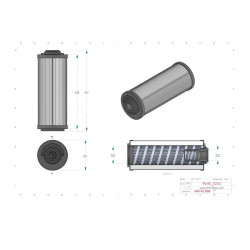 Filtre hydraulique SH63300