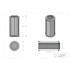 Filtre hydraulique de pilotage SH63956