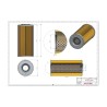 Filtre hydraulique de pilotage SH64130