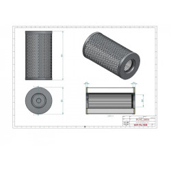 Filtre hydraulique SH66009