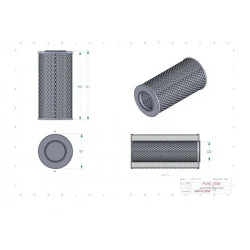 Filtre hydraulique de transmission SH66136