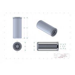 Filtre hydraulique de transmission SH66354