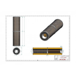 Filtre hydraulique SH68200