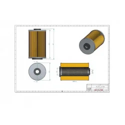 Filtre hydraulique SH69340