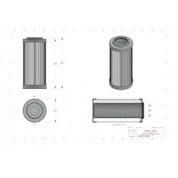 Filtre hydraulique SH75007