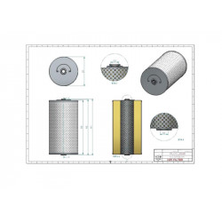 Filtre à gasoil SN108