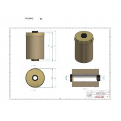 Filtre à gasoil SN21042