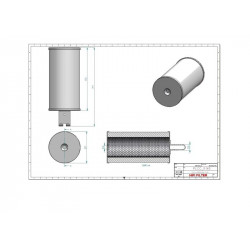 Filtre à gasoil SN21457
