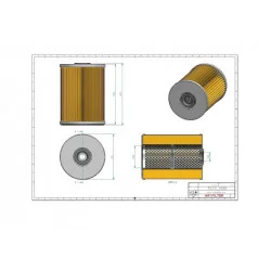 Filtre à gasoil SN2243