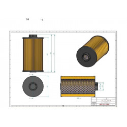 Filtre à gasoil SN25046