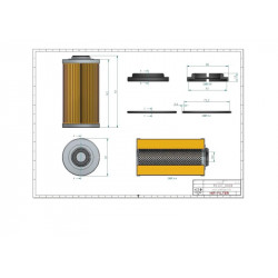 Filtre à gasoil SN25066