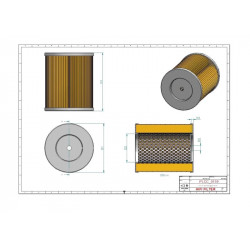 Filtre à gasoil SN25076