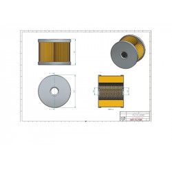 Filtre à gasoil SN25125