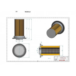 Filtre à gasoil SN26668