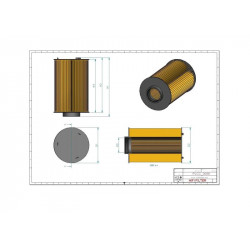 Filtre à gasoil SN30007