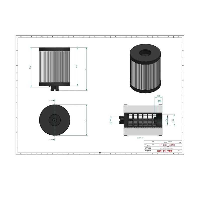 Filtre à gasoil SN30054