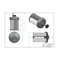 Filtre à gasoil SN33376