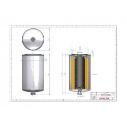 Filtre à gasoil SN40593