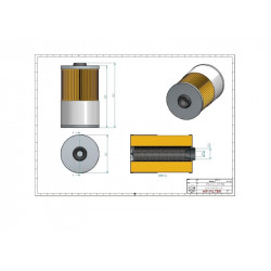 Filtre à gasoil SN40629