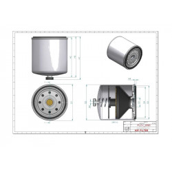 Filtre à gasoil SN40634