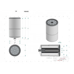Filtre à gasoil SN40659