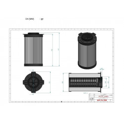 Filtre à gasoil SN40717